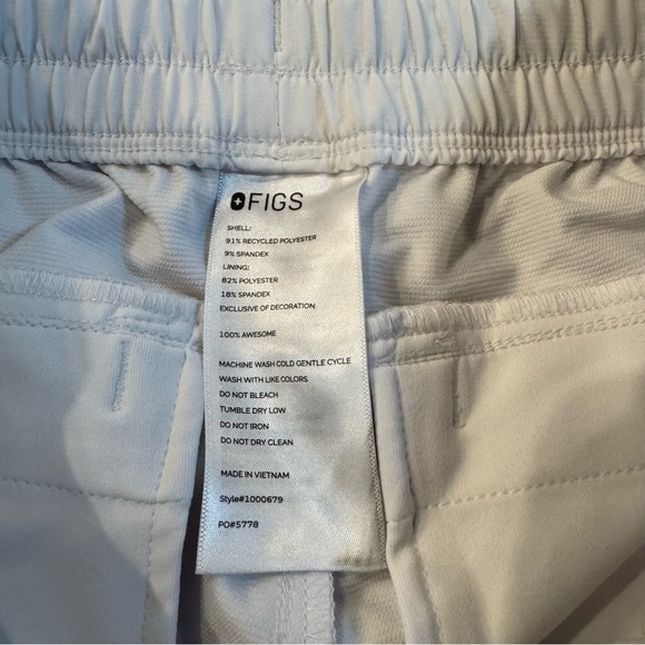 Women’s FIGS x Team USA On-Shift High-Waisted Embossed Jogger Pants Medical Team - Picture 5 of 6